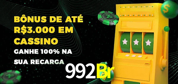 992Br melhor bônus de depósito